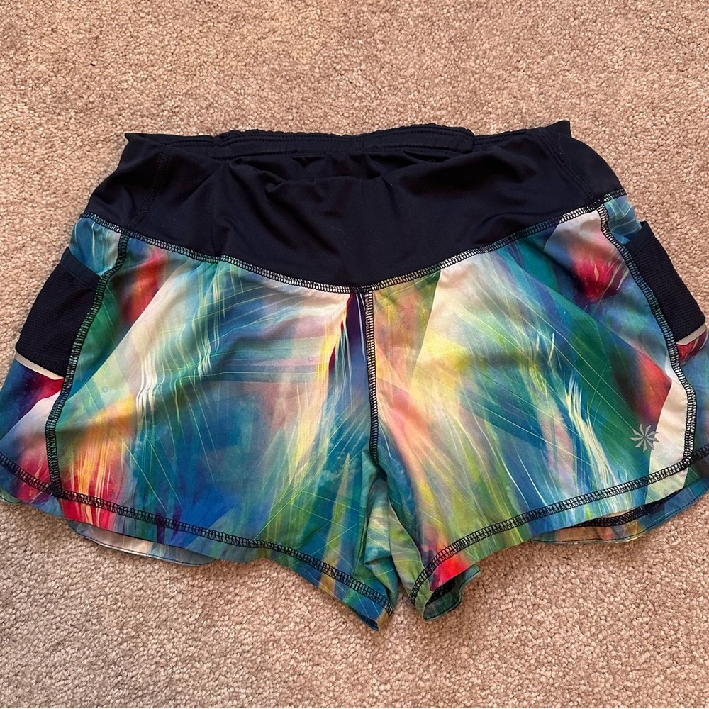 Athleta Multicolor Women's Athletic Shorts